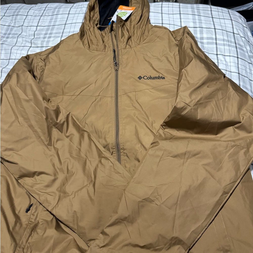 Columbia Men's Brown Windbreaker